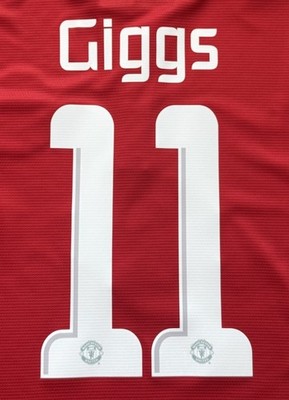 2013/14 Manchester United Home Jersey #11 Giggs XL Long Sleeve