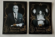 2 J. Edgar Hoover   Cards  2025 Pieces Of The Past Roaring 20s