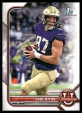 2021-22 Bowman University #75 Cade Otton Washington Huskies