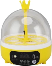 Fdit Mini Egg Incubator with Automatic Temperature Humidity Transparent 