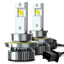 AUXITO H13 9008 LED Headlight Bulbs Kit High Low Beam 6500K Super Bright White