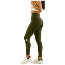 Leggings Ladies Womens Gym Yoga Stretch Sports Fitness Fit Pants Running NEW