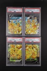 Pikachu V-Union [Set of 4] SWSH: Sword & Shield Promo Cards PSA 10, 8, 10, 7