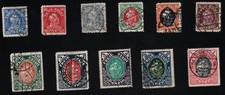 1921 31. Jan. Proklamation Danzig Mi DA 53 - 62 Yt DA 47 - 56 Sg DA 44 - 53