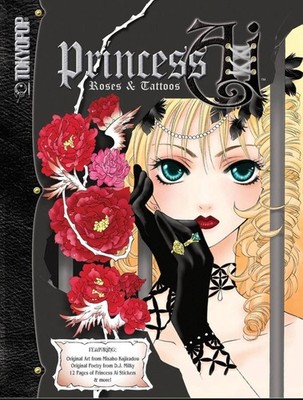 Princess Ai: Roses and Tattoos Tokyopop Art & Poetry Manga Anime English