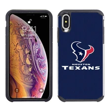 PBG NFL Houston Texans Textured Case for iPhone XS Max (6.5")