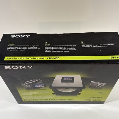 Sony DVDirect VRD-MC5 DVD Recorder (2.5 inch) - Black for sale