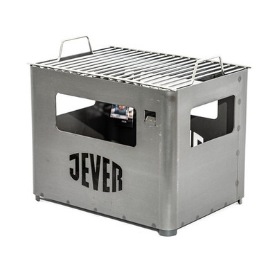 Jever Bier Höfats Beer Box Feuerkorb BBQ Grillrost Getränkekiste mit Öffner