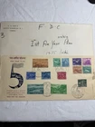 Rare First Day Cover 1955 India With Very Fancy Cancels