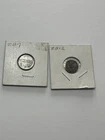Junk Silver Coins 1856 Seated Liberty Dime 1871 Half Dime Readable Dates WORN