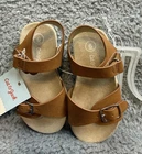 Cat & Jack Shoes Toddler Girls Size 6 Brown Shaelyn Sandals Buckle Summer New