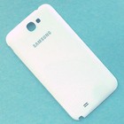 Samsung Galaxy Note 2 N7100 rear battery cover back white housing Genuine