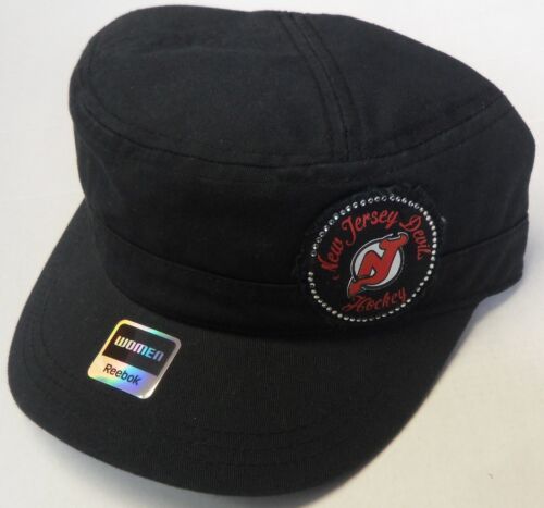 NHL New Jersey Devils Reebok Women's Military Velcroback Cap Hat OSFM NEW! - Picture 1 of 4