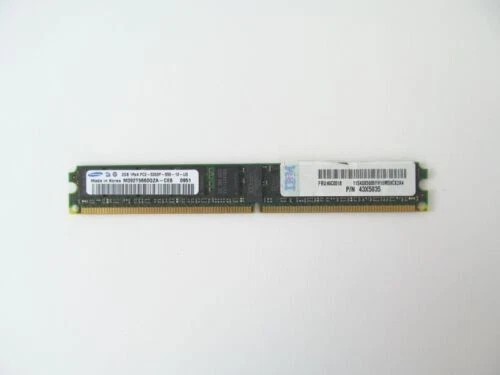 IBM DIMM DDR2 SDRAM 2 GB Capacity per Module Computer RAM 1 Modules