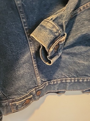 Chaqueta Jean Camioneros Vintage Levi’s 80’s 70506-0216 Hecha en EE. UU. Talla 42 - Imagen 7 de 7