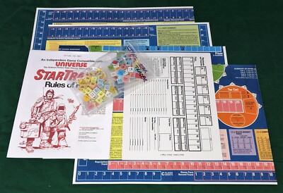 Star Trader, Sci-Fi, Trading aus Ares #12, 200 Zähler + 4 Karten + Regeln + Tabelle