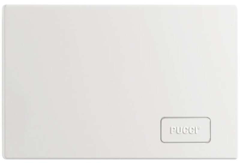 PLACCA FISSA BIANCA CON TELAIO PER CASSETTA PNEU E MATIC PUCCI ART. 80000800