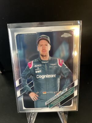 2021 Topps Chrome Formula 1 F1 Aston Martin Sebastian Vettel #7