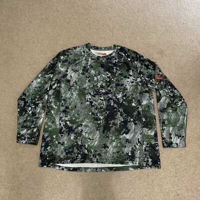 Sitka Forest Core Long Sleeve Base Top XL