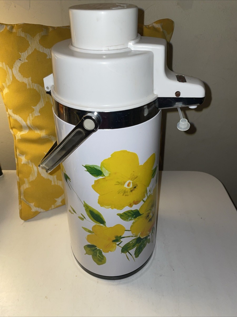 VIKING PUMPER AIRPOT 1960'S 60'S VINTAGE HOT COLD DRINK COFFEE
