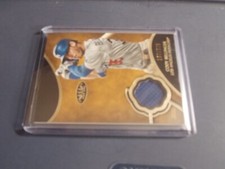 2019 TOPPS TIER ONE CODY BELLINGER GAME-USED MEMORABILIA  DODGERS  167/375