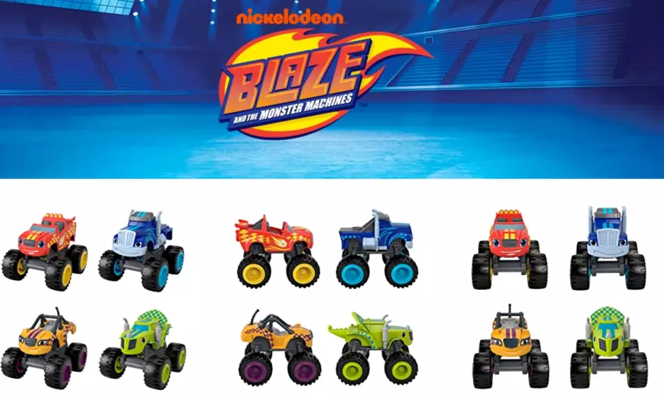 Fisher-Price Blaze & the Monster Machines Racers 4 Pack Set Brand