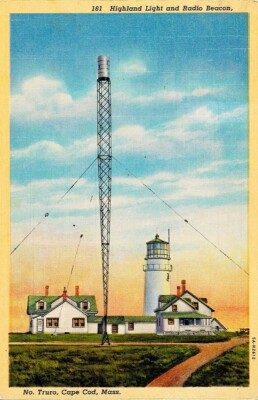 HIGHLAND LIGHT *2X3 FRIDGE MAGNET* LIGHTHOUSE CAPE COD MASS BEACON SHORE TRURO