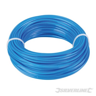 Silverline TRIMMER LINE SEVEN STAR 2,4mm x 15m für Elektro- oder Benzin-Trimmer