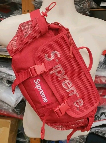 SS20 Supreme marsupio rosso Cordura spalla | eBay