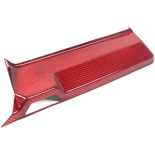 Red Real Carbon Fiber Full Interior Set Decor Cover Trim Kit for Corvette C8 20+ - Picture 172 of 444