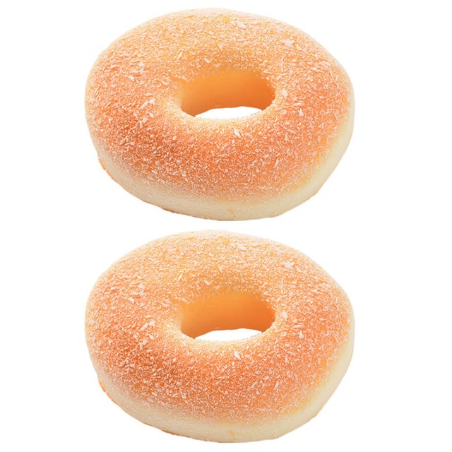 2Pcs Simulated Tabletop Donut Model Donut Model Donut Prop for Store Showcase 2Pcs Simulated Tabletop Donut Model Donut Model Donut Prop for Store Showcase