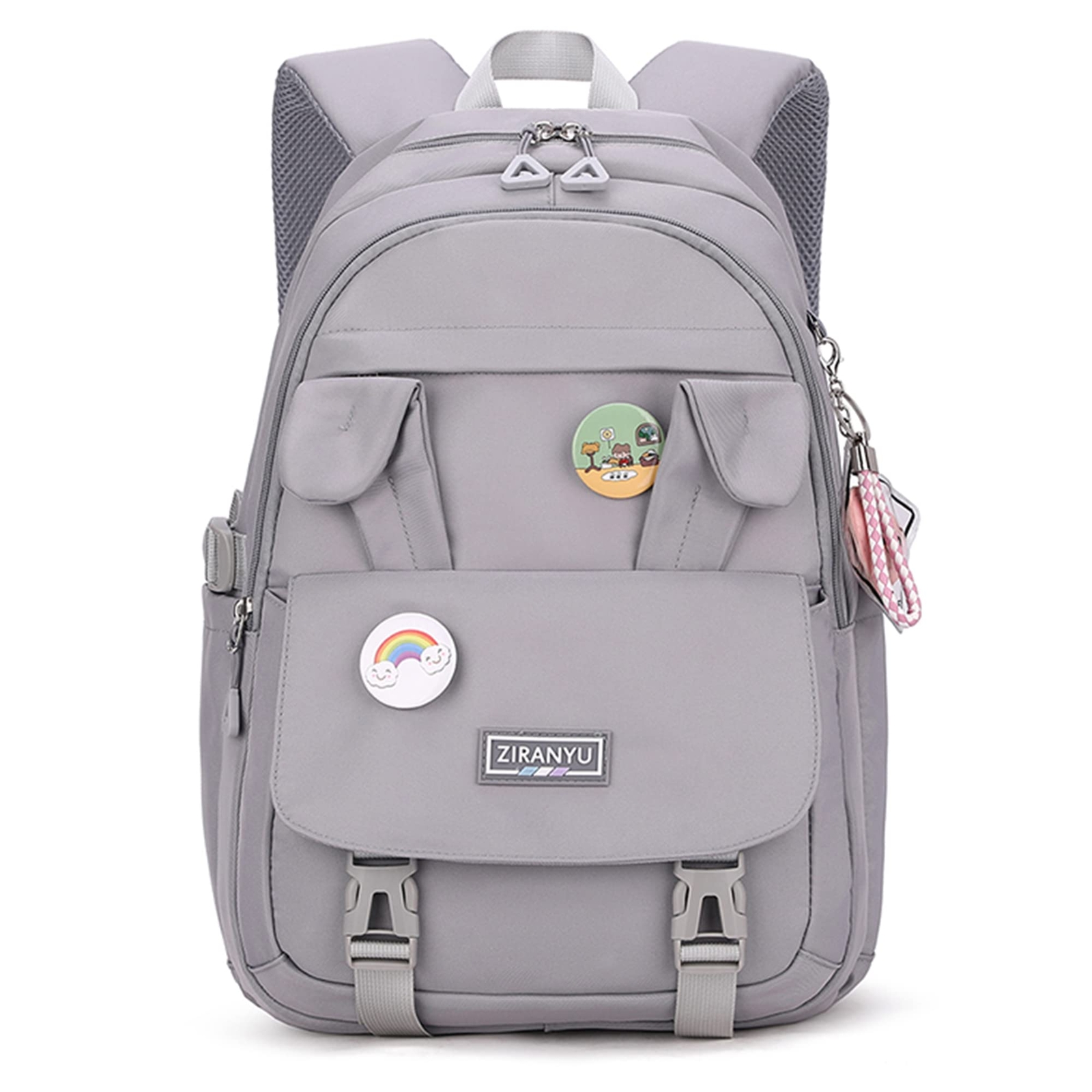 Stylish 15.6 Inch Anti-Theft Laptop Backpack for Women College School Bag  
