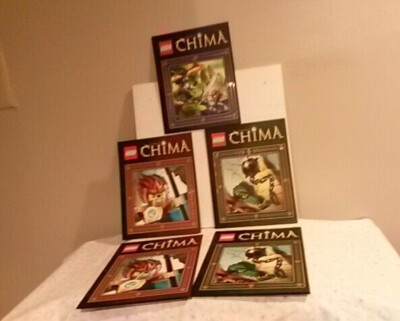 Lego Legend Chima folder lot 5 NOS unused 2013 issued unpunched school 