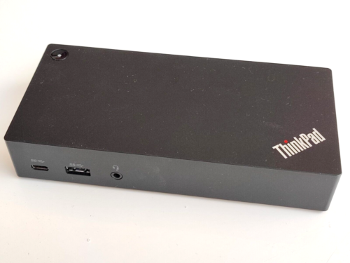 Lenovo ThinkPad USB-C Dock Docking Station 40A9 (no PSU) - Afbeelding 1 van 4