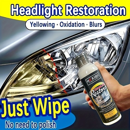 8.5oz Car Headlight Restoration Fluid Automotive Headlight Oxidation Scratches