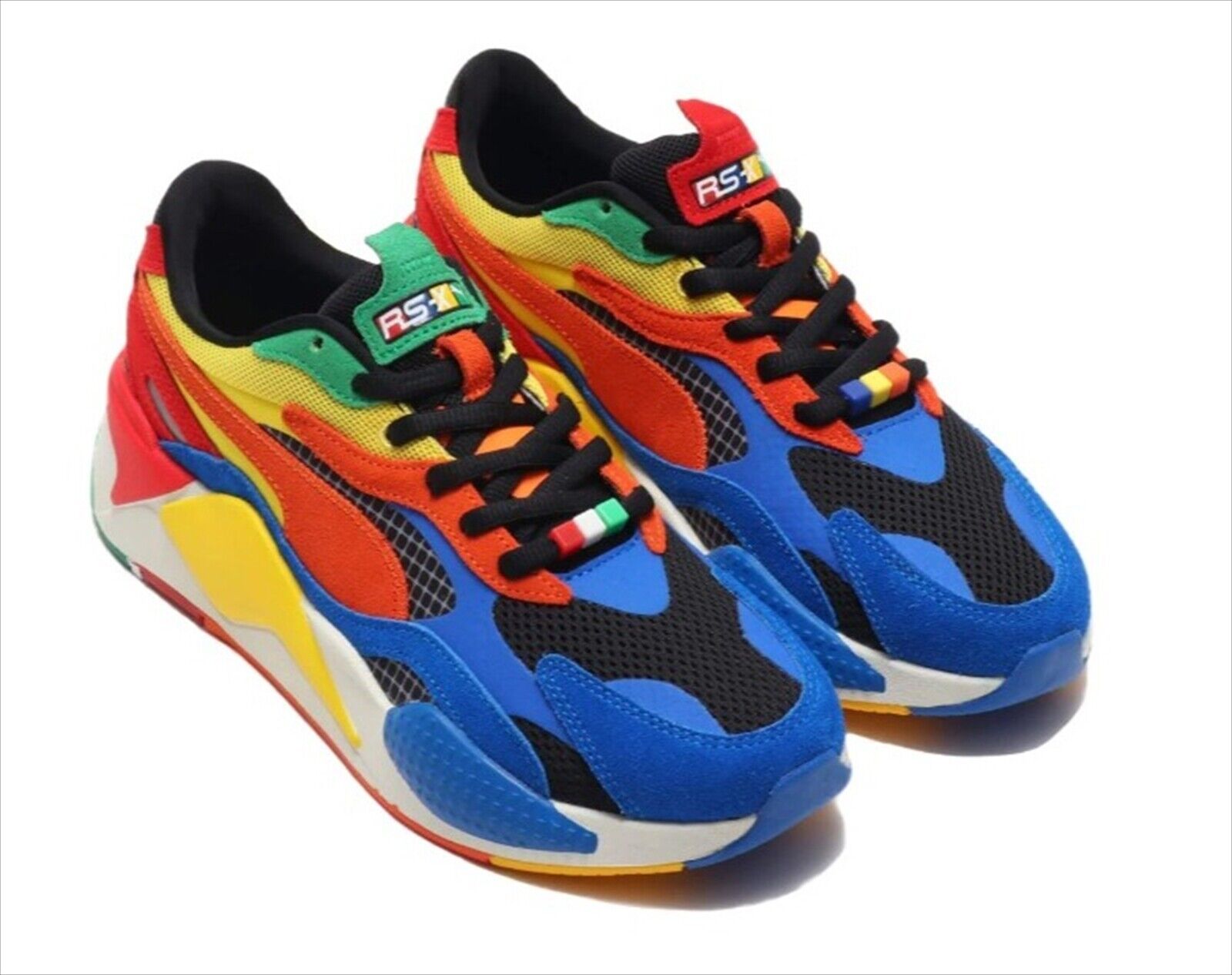 Rubik&#039;s Cube PUMA RS-X3 Multi-Color (373428-01) PUMA Genuine US 4.5 | eBay