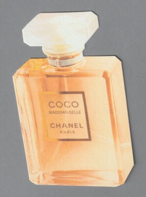 Replik Werbekarte - Coco de Chanel beidseitig