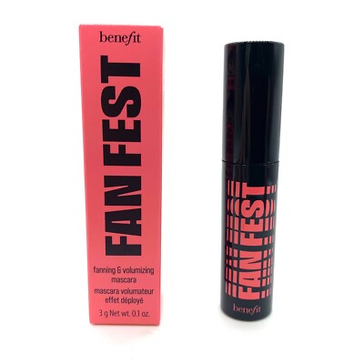 Benefit Fan Fest Mascara - Hyper Black - 3,0g Mini - Neu - Portofrei