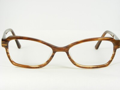 OGI EVOLUTION 9077 1555 BROWN TIGER EYEGLASSES GLASSES FRAME 52-16