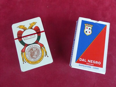 1970 LUXURY NEAPOLITAN REGIONAL PLAYING CARDS FROM NEGRO RARE BOXED