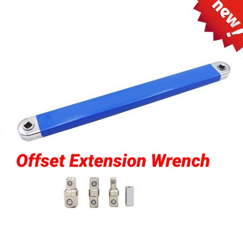 Offset Extension Wrench Tight Reach Extension Wrench-Set W 1/2"New} - Afbeelding 1 van 11