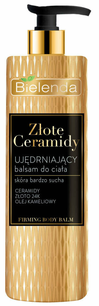 Bielenda Golden Ceramides Firming Hydrating Nourishing Body Balm Dry Skin 400ml - Image 3