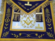 Masonic Grand Lodge PHA freemason aprons regalia Grand Master Mason