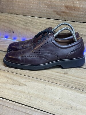 Rockport Leather DresSports Vibram Super More Flex Sole 