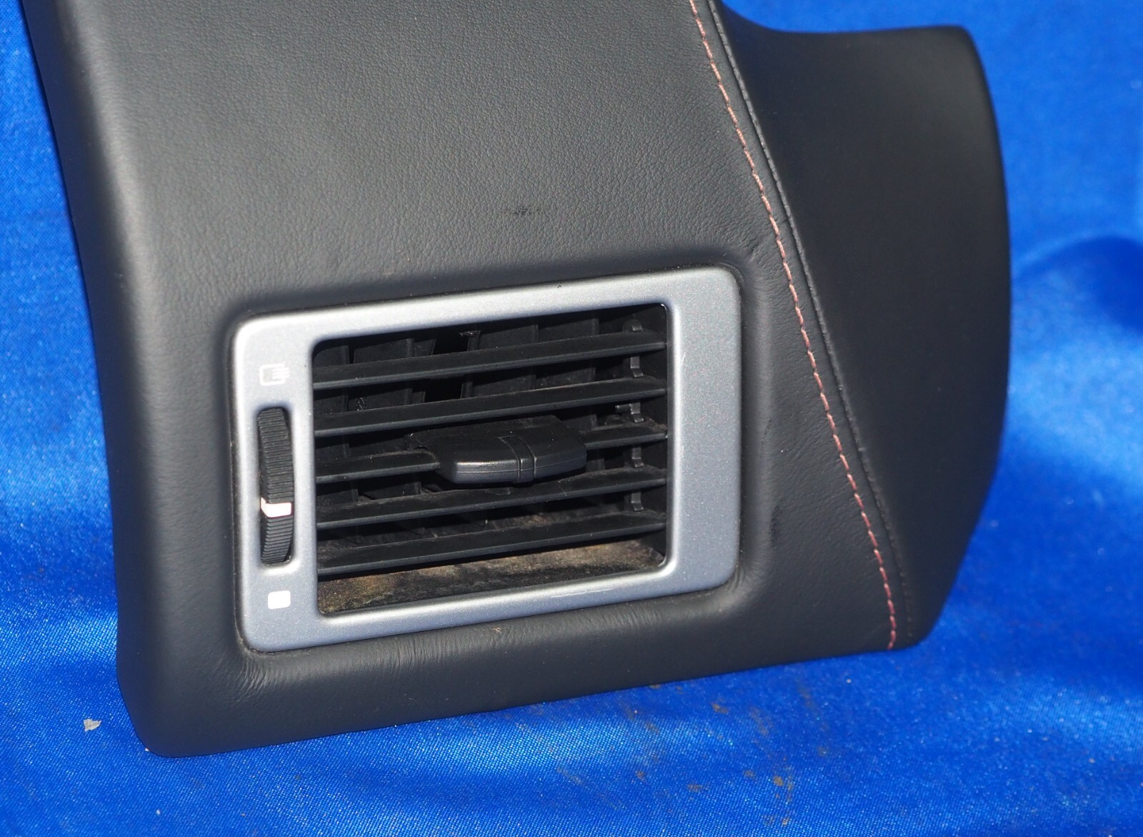 2010-2020 Aston Martin Rapide Left Dashboard Trim W/Vent Black Leather OEM