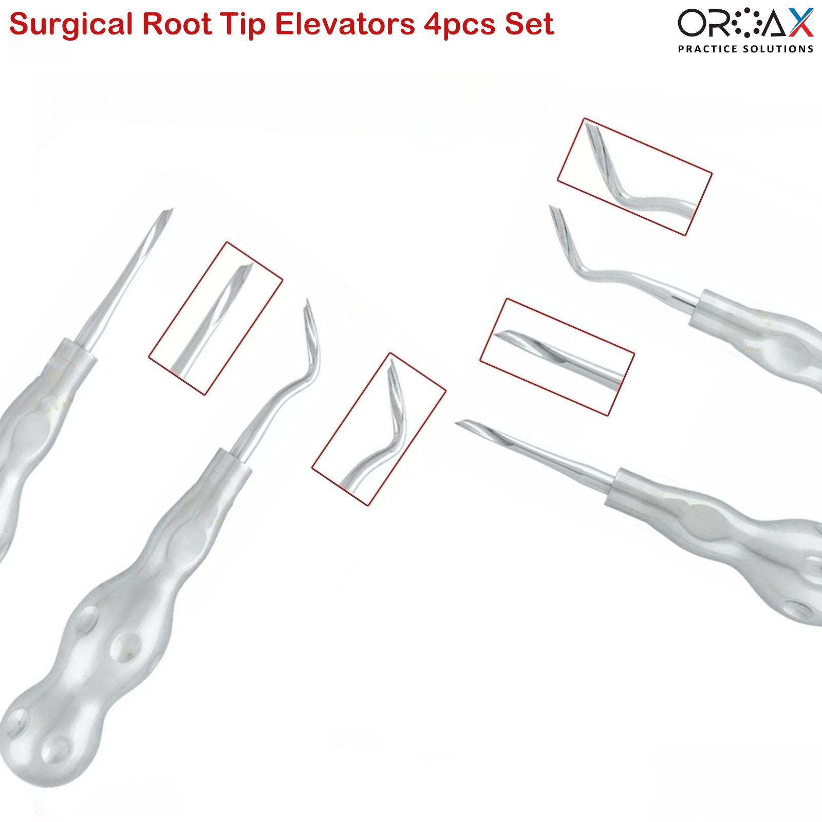 PINZA PER ESTRAZIONE Denti Dentale Pinza Elevatore Estrattore Punta Radice EUR 14,60 - IT - Foto 4