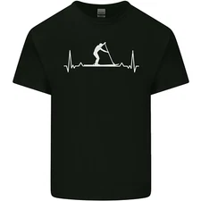 Paddle Boarding Pulse Paddleboard ECG Mens Light Cotton T-Shirt