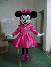 Holiday Gift Minnie Mouse Mascot Costume Cosplay Party Game Dress Halloween