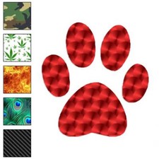 Dog Paw Print, Vinyl Decal Sticker, 40 Patterns  3 Sizes, 212