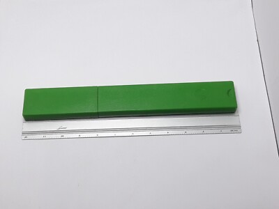 Soviet Celluloid Slide Rule USSR CALCULATOR Plastik Case LSLO 250-10P 1979 Old